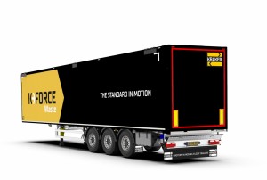 K-Force Waste Schubboden Auflieger | Moving Floor Chassis